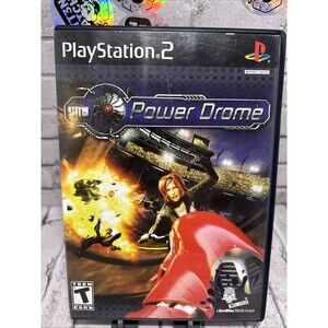 Power Drome PS2 Playstation 2 Video Game Complete CIB
